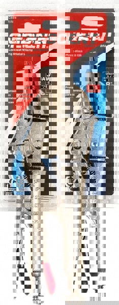 Locking Plier: 1.63'' Jaw Capacity, Long Nose Jaw